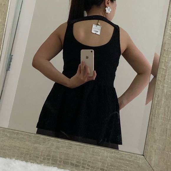 Beautiful Sfera Black Eyelet Dress - Picture 2 of 8